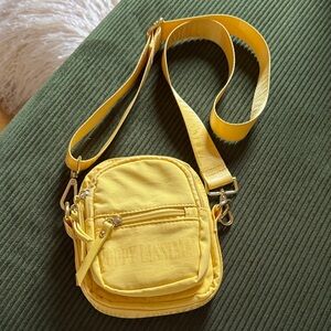 Poppy Lissiman Yellow Crossbody Nifty Camera Bag - Compact Everyday Shoulder Bag